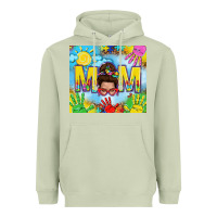 Matcha Messy bun Autism mom 20oz skinny tumbler Heavyweight Hoodie - TumblerDesignByShophia
