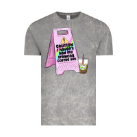 Cloud Rock caution i haven't had my coffee yet Vintage Tee - MaliasSmallBusiness