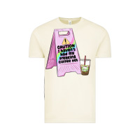 Vintage Arctic caution i haven't had my coffee yet Vintage Tee - MaliasSmallBusiness