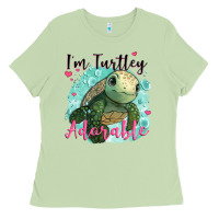 Matcha i'm turtley adorable Ladies Tee - JahusDesignShop