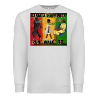 Dove Grey rosa sat so ruby could walk so kamala could run tu Premium Sweatshirt - CowGirlArtShop