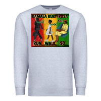 Heather Grey rosa sat so ruby could walk so kamala could run tu Premium Sweatshirt - CowGirlArtShop