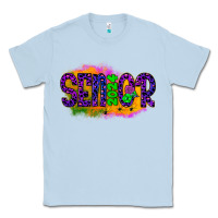 Dusty Blue senior 2024 halloween Classic Tee - JahusDesignShop