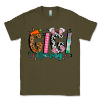 Army Green gigi bunny Classic Tee - CowhideDigitalArt