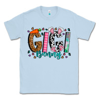 Dusty Blue gigi bunny Classic Tee - CowhideDigitalArt