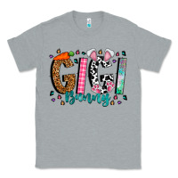 Heather Grey gigi bunny Classic Tee - CowhideDigitalArt