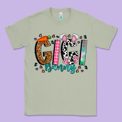 Gigi Bunny Classic Tee Designed By Cowhidedigitalart