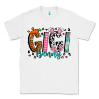 White gigi bunny Classic Tee - CowhideDigitalArt