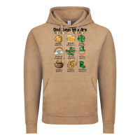 Vintage Coffee god says you are st patrick's day Vintage Hoodie - MaliasSmallBusiness