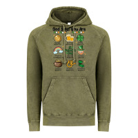 Vintage Olive god says you are st patrick's day Vintage Hoodie - MaliasSmallBusiness
