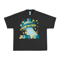 Pigment Black boys go to jupiter Urban Heavy Tee - MaliasSmallBusiness