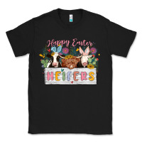 Black happy easter heifers Classic Tee - MaliasSmallBusiness