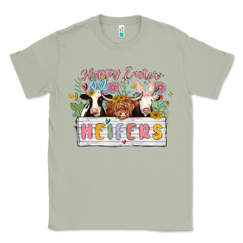 Happy Easter Heifers Classic Tee by MaliasSmallBusiness | Teevron