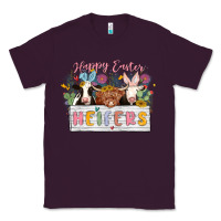Plum happy easter heifers Classic Tee - MaliasSmallBusiness