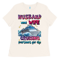 Bone husband and wife cruising partners for life Ladies Tee - JahusDesignShop