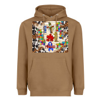 Toasted Coconut Faith puzzle ribbon tumbler Heavyweight Hoodie - TumblerDesignByShophia