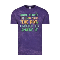Cloud Purple some people like to stir the pot i prefer to smoke Vintage Tee - MaliasSmallBusiness