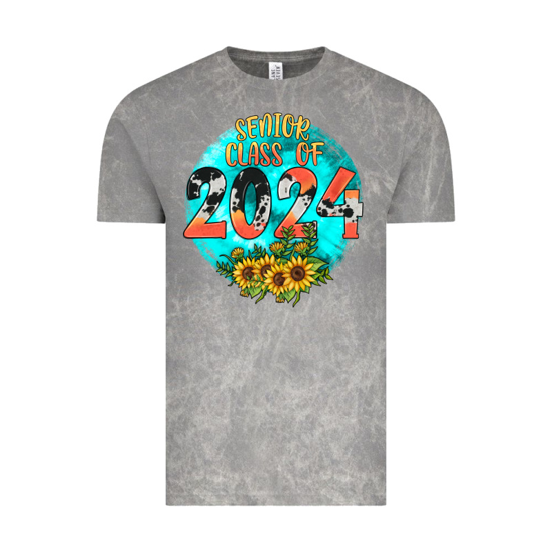 Class Of 2024 Senior Vintage Tee by JahusDesignShop | Teevron