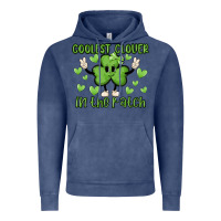 Vintage Denim coolest clover to pinch Vintage Hoodie - MaliasSmallBusiness
