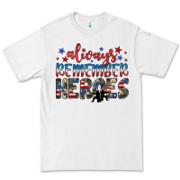 White always remember heroes Premium Tee - JahusDesignShop