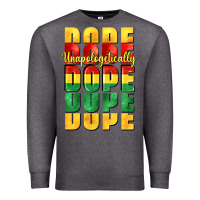 Charcoal Heather unapologetically dope cowgirl Premium Sweatshirt - CowGirlArtShop