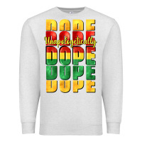 Oatmeal Heather unapologetically dope cowgirl Premium Sweatshirt - CowGirlArtShop