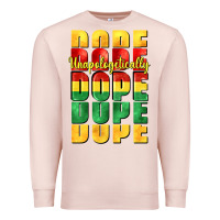 Pale Pink unapologetically dope cowgirl Premium Sweatshirt - CowGirlArtShop