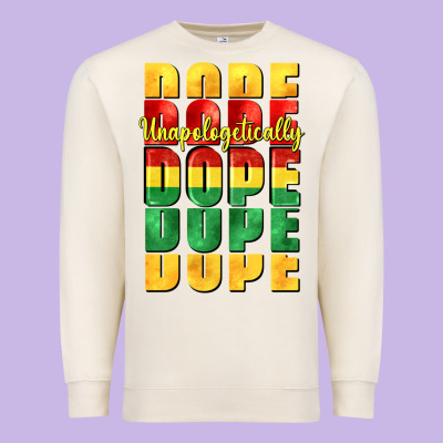 Unapologetically Dope Cowgirl Premium Sweatshirt Designed By Cowgirlartshop