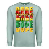 Seafoam unapologetically dope cowgirl Premium Sweatshirt - CowGirlArtShop