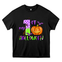 Black my first halloween pumpkin Heavy Core Tee - AdoDesignShop
