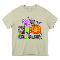Mossy my first halloween pumpkin Heavy Core Tee - AdoDesignShop