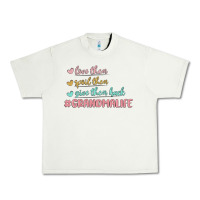 Pistachio grandma life Urban Heavy Tee - MaliasSmallBusiness