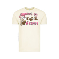 Vintage Arctic running on caffeine & chaos Vintage Tee - MaliasSmallBusiness