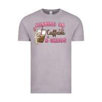 Vintage Zinc running on caffeine & chaos Vintage Tee - MaliasSmallBusiness