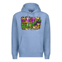Colony Blue mardi gras Premium Hoodie - CowGirlArtShop