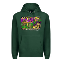 Sports Green mardi gras Premium Hoodie - CowGirlArtShop