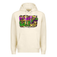 Tofu mardi gras Premium Hoodie - CowGirlArtShop