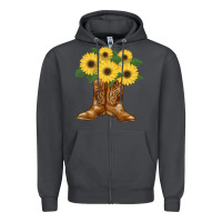Smoke cowgirl boots Zipper Hoodie - Bettercallsaul