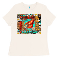 Bone western crawfish Ladies Tee - AdoDesignShop