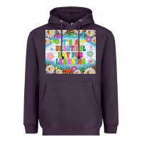Plum It's a beautiful day for learning tumblr Heavyweight Hoodie - TumblerDesignByShophia