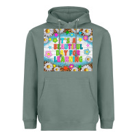 Sage It's a beautiful day for learning tumblr Heavyweight Hoodie - TumblerDesignByShophia