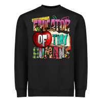 Black educator of tiny humans Heavyweight Sweatshirt - NancyCooperArtShop