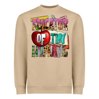 Educator Of Tiny Humans Heavyweight Sweatshirt | Teevron