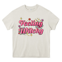 Cream feeling witchy Heavy Core Tee - AdoDesignShop