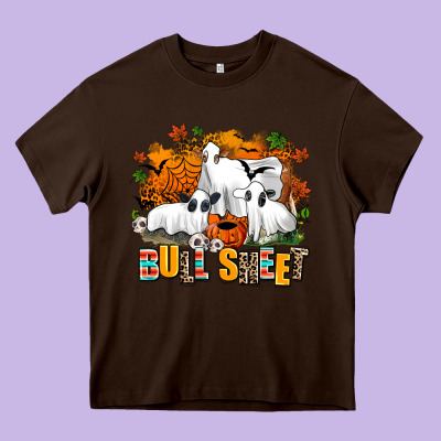 Bull Sheet Heavy Core Tee Designed By Adodesignshop