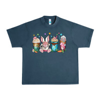 Midnight Navy easter coffee cups Urban Heavy Tee - MaliasSmallBusiness