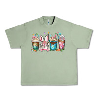 Oil Green easter coffee cups Urban Heavy Tee - MaliasSmallBusiness