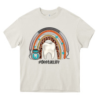 Cream dentallife rainbow Heavy Core Tee - JahusDesignShop