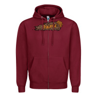 Burgundy Home Zipper Hoodie - Bettercallsaul