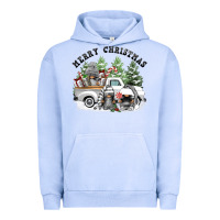 Pigment Grape Ice merry christmas gnomies Urban Hoodie - FaDigitalArtStudio